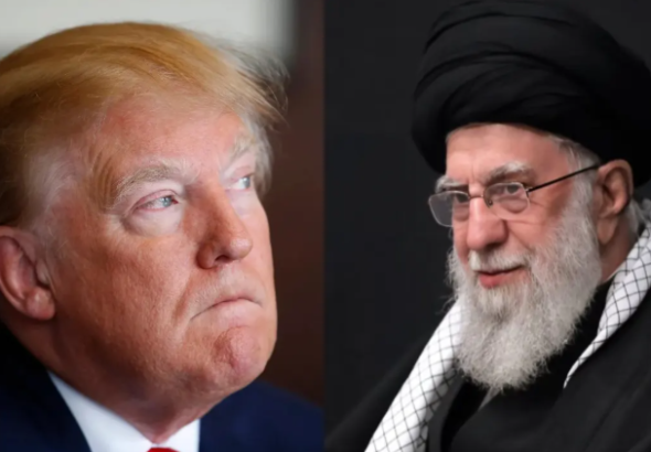 খামেনি-ট্রাম্প