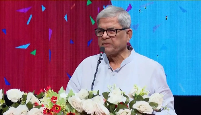 গণতান্ত্রিক ধারায় ফিরতে নির্বাচনের বিকল্প নেই : মির্জা ফখরুল