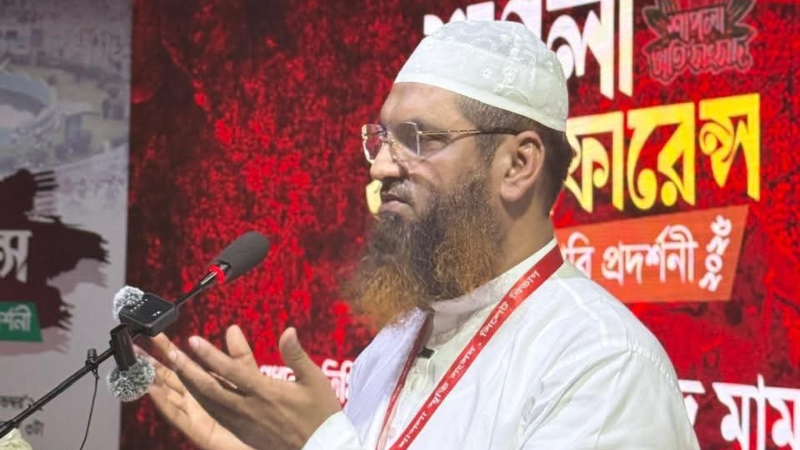 শাপলা চত্বরের ত্যাগের সিঁড়ি বেয়েই এদেশে চূড়ান্তভাবে ইসলাম প্রতিষ্ঠিত হবে: মাওলানা মামুনুল হক