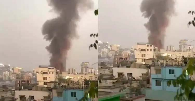 যানজটে আটকা ১১ ইউনিট, জ্বলছে কড়াইল বস্তি