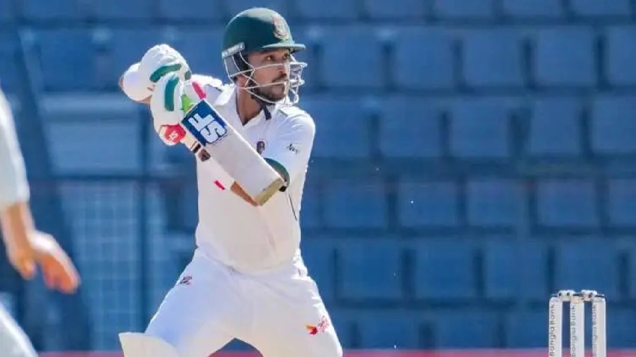 সেঞ্চুরির পরই আউট অধিনায়ক নাজমুল হোসেন শান্ত