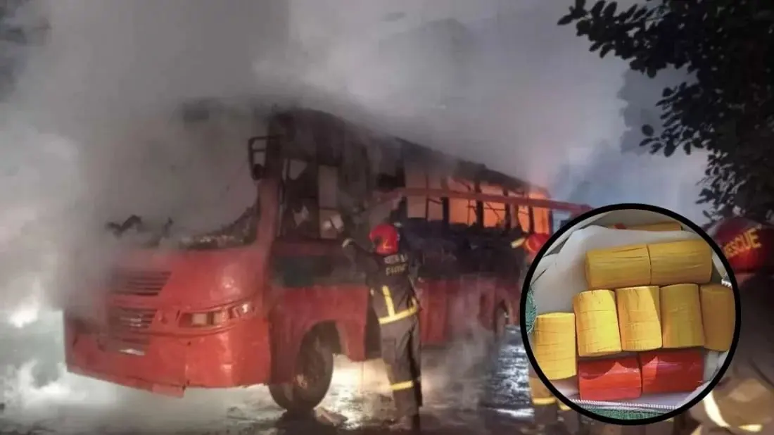 আওয়ামী নাশকতায় পুড়ল ১৪ বাস, ফুটল ১৭ ককটেল
