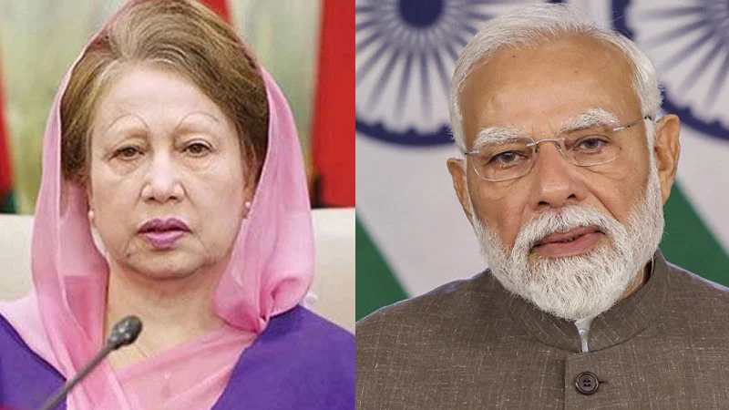 খালেদা জিয়ার দ্রুত সুস্থতা কামনা করলেন নরেন্দ্র মোদি