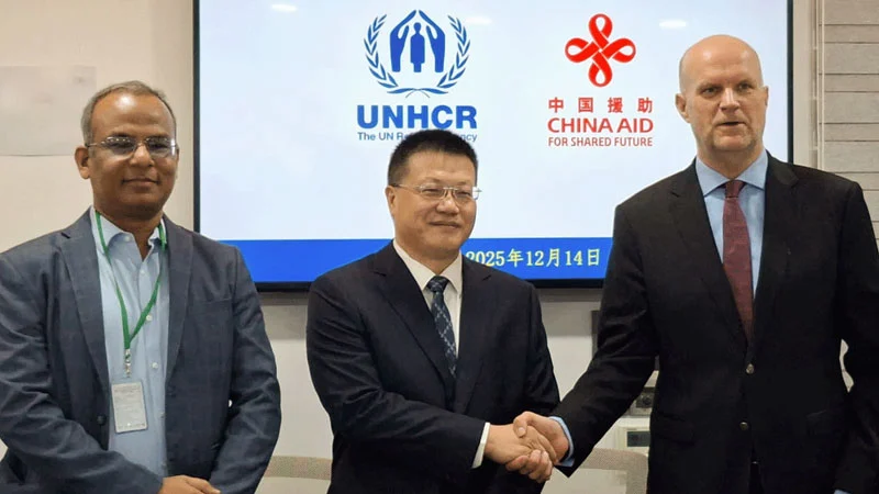 রোহিঙ্গা সহায়তায় ২৫ লাখ ডলার দেবে চীন