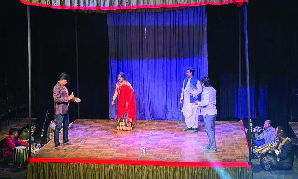 শিল্পকলায় শুরু হলো মাসব্যাপী যাত্রাপালা প্রদর্শনী