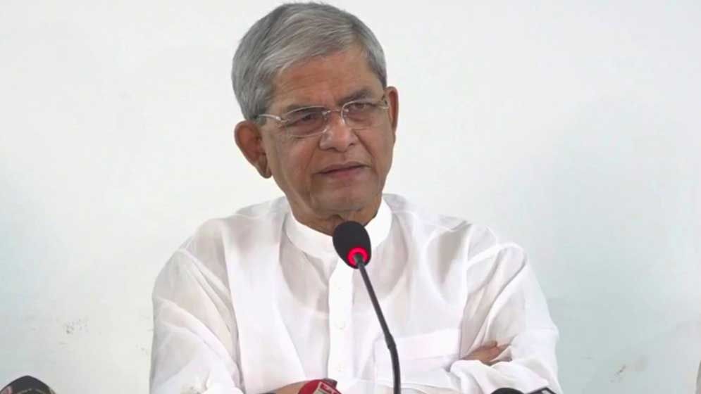 দেশকে অন্ধকারে ঠেলে দিতে তৎপর চক্রান্তকারীরা: মির্জা ফখরুল