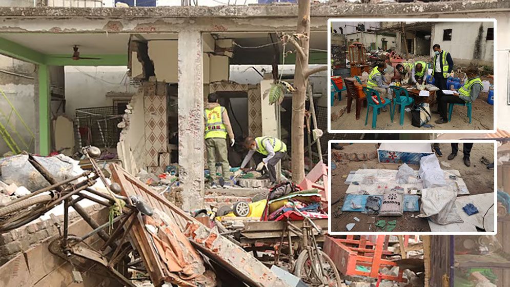 মাদ্রাসায় ভয়াবহ বিস্ফোরণ, বোমা তৈরির সরঞ্জামসহ যা পাওয়া গেল