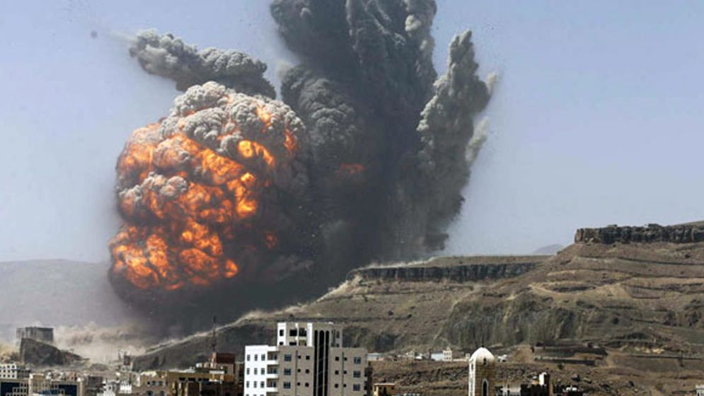 ইয়েমেনে সৌদি আরবের বিমান হামলা