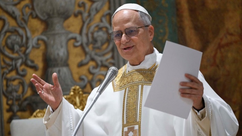 ইসরায়েল না মানলেও দ্বিরাষ্ট্রভিত্তিক সমাধান একমাত্র পথ: পোপ লিও