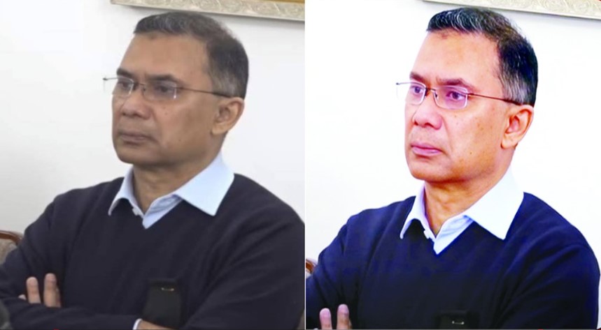 মা বাবা ভাই হারানোর বেদনায় নির্বাক-বিমর্ষ এক অসহায় দৃষ্টি তারেক রহমানের