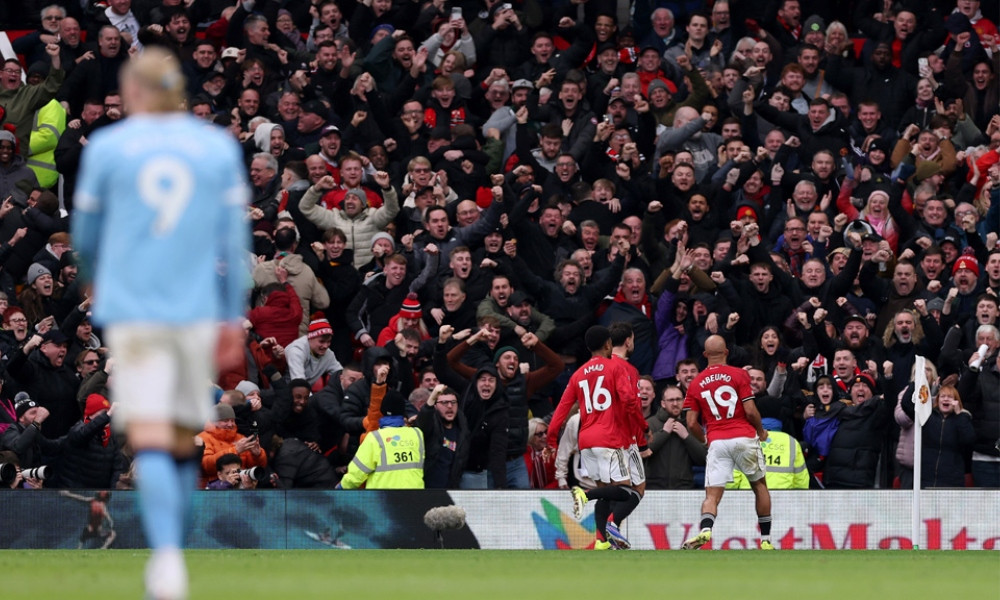 ডার্বিতে সিটিকে হারাল ক্যারিকের ইউনাইটেড