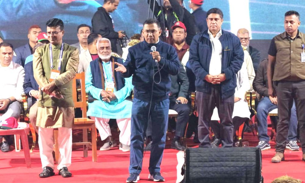 নির্বাচনের দিন ষড়যন্ত্র ঠেকাতে কেন্দ্র ও ব্যালট বাক্স পাহাড়া দিবেন : তারেক রহমান