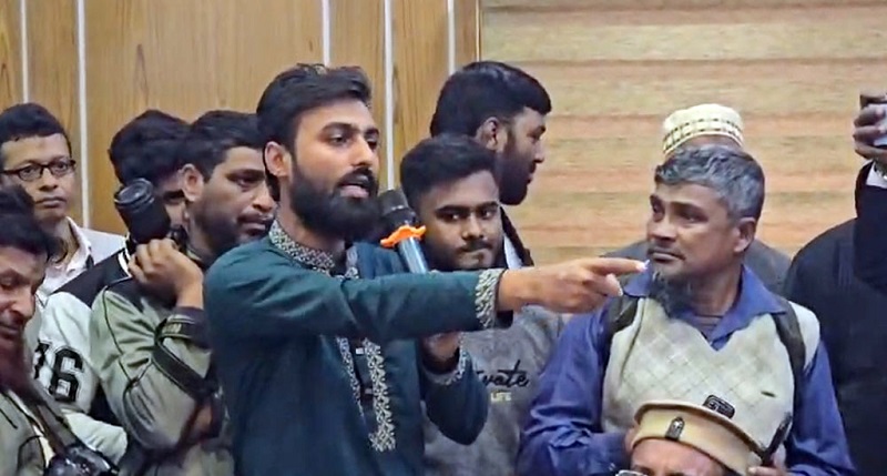 প্রতীক বরাদ্দ অনুষ্ঠানে এনসিপি নেতা বললেন নির্বাচন হতে দেওয়া হবে না