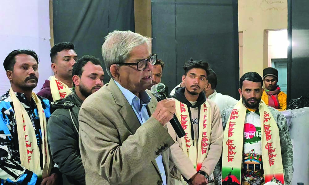 বিএনপি ক্ষমতায় এলে জুলাই যোদ্ধাদের নিরাপত্তা দেওয়া হবে : মির্জা ফখরুল