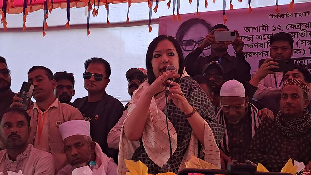 ব্রাহ্মণবাড়িয়ার গ্যাস আগে এলাকার মানুষ পাবে: রুমিন ফারহানা