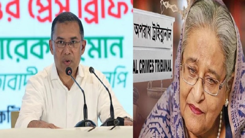 শেখ হাসিনার প্রত্যর্পণ আইনি প্রক্রিয়ার ওপর নির্ভর করবে: তারেক রহমান
