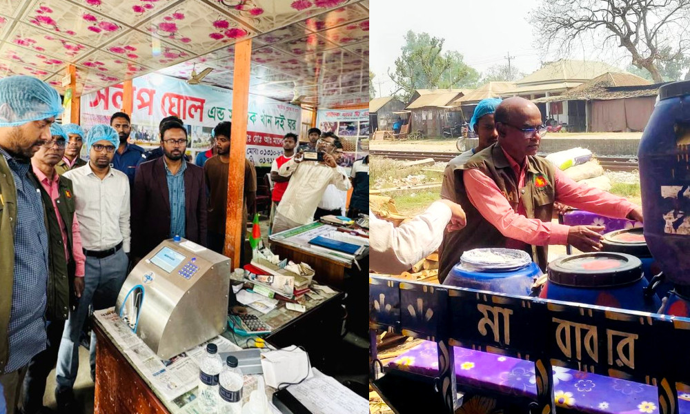 সিরাজগঞ্জে ভেজাল বিরোধী অভিযানে তিন প্রতিষ্ঠানকে জরিমানা