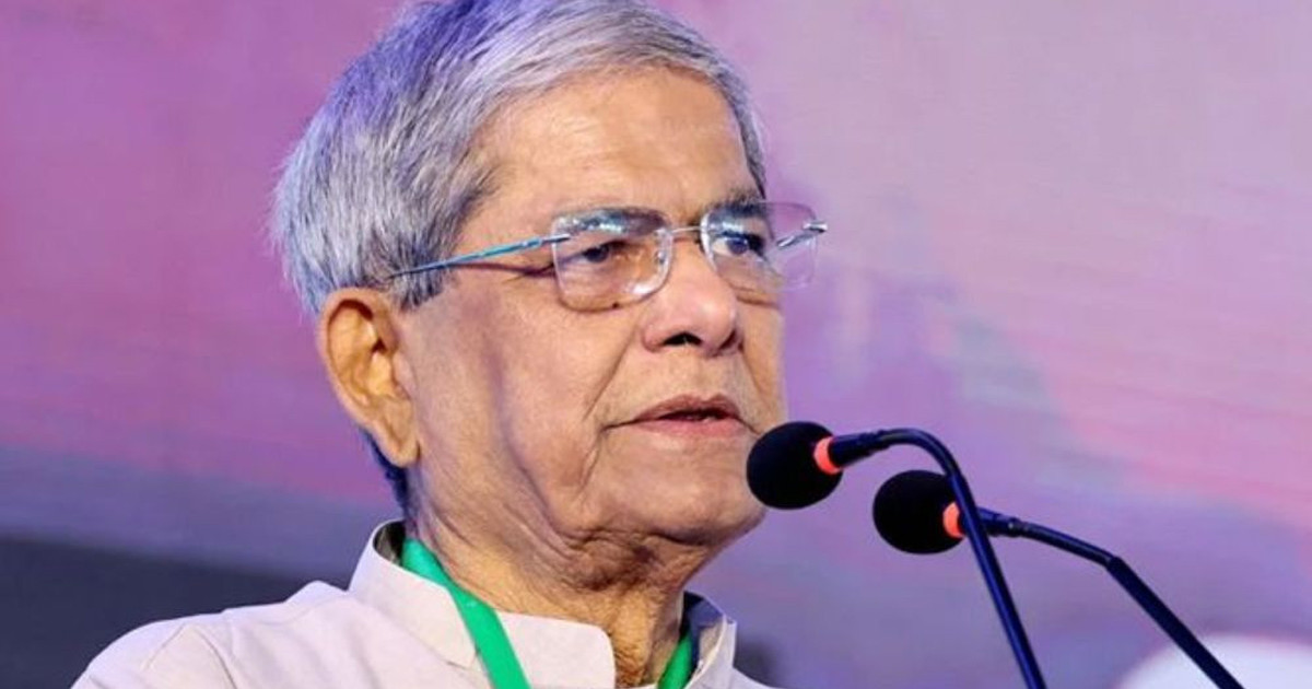 তদবির নয়, সব ক্ষেত্রে মেধার গুরুত্ব দেবে সরকার: মির্জা ফখরুল