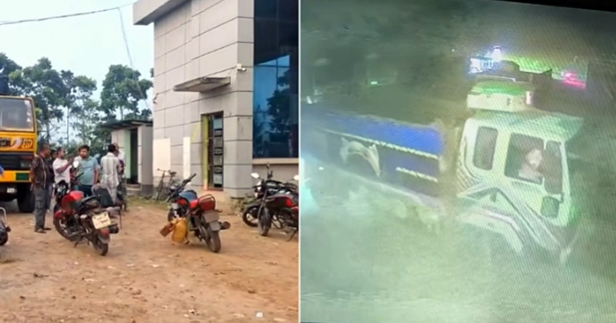 তেল না পেয়ে বাকবিতণ্ডার জেরে পাম্প ম্যানেজারকে ট্রাকচাপায় হ/ত্যার অভিযোগ