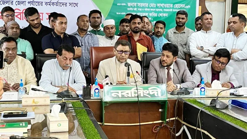 ডোপ টেস্টের মাধ্যমে নেশাগ্রস্তদের চিহ্নিত করে সাজা দেওয়া হবে: স্বাস্থ্যমন্ত্রী