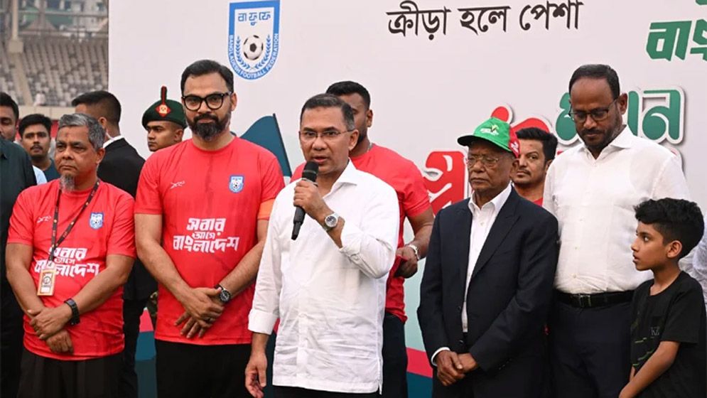 ক্রীড়াঙ্গনকে পেশাদার রূপ দিতে ‘নতুন কুঁড়ি স্পোর্টস’ চালুর ঘোষণা প্রধানমন্ত্রীর