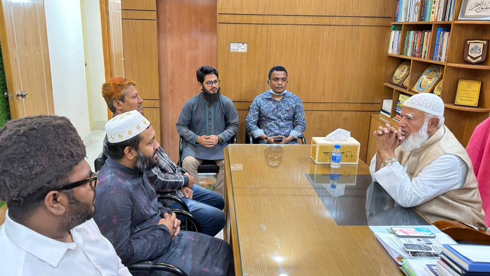 বিরোধী দলীয় নেতার সঙ্গে বিপ্লবী পরিষদ নেতৃবৃন্দের বৈঠক