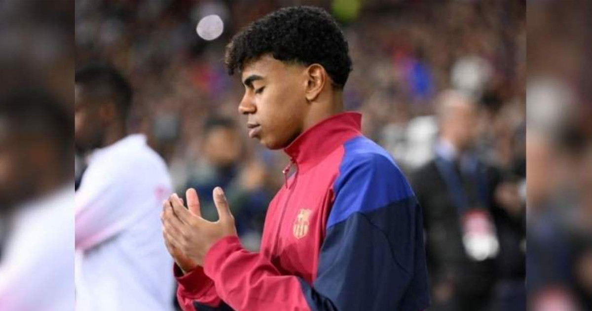 আমি মুসলিম, আলহামদুলিল্লাহ: লামিন ইয়ামাল