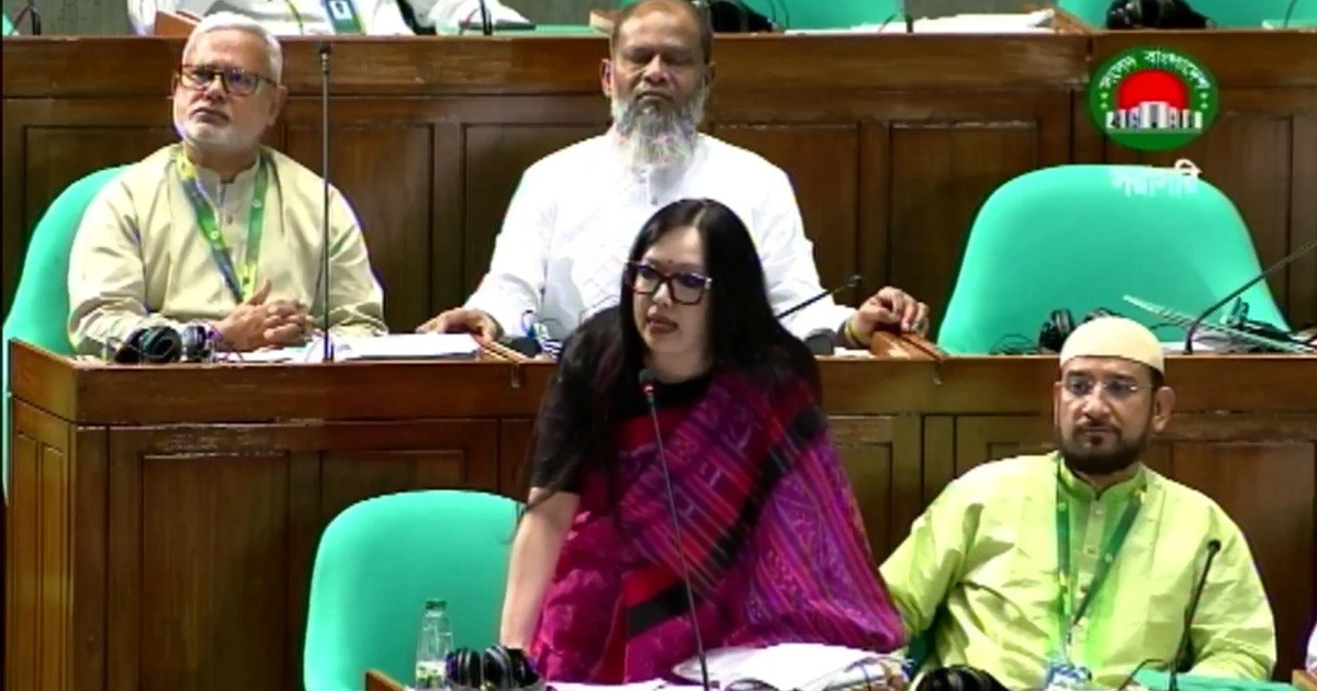 জুলাই গণঅভ্যুত্থানের স্বপ্ন নিয়ে সংসদে রুমিনের ‘কথার পারদ’