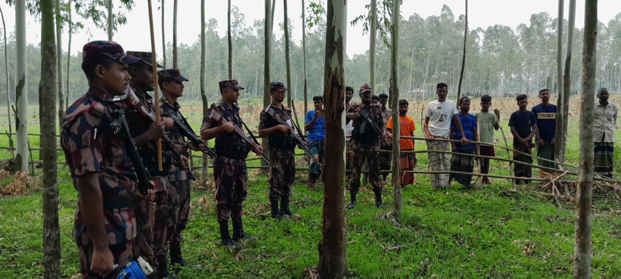 ভারত থেকে পুশইন বা অনুপ্রবেশ ঠেকাতে সীমান্তে কঠোর অবস্থানে জামালপুর ৩৫ বিজিবি